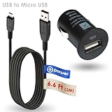 T POWER ( 6 Feet ) Car Charger power cord Compatible with Fugoo ,Anker A3143, Blitzu Cyborg ,Beats Pill, Omaker M4, JBL, Bose, iHome, UE BOOM Wireless Portable Speakers Power Supply