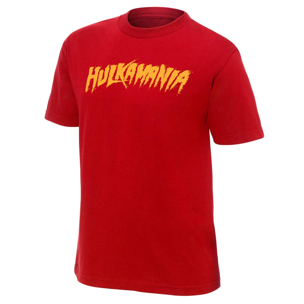 WWE Hulk Hogan Hulkamania Red Authentic T-Shirt
