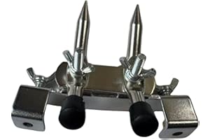 TTETTZ Bass Drum Anchor Anti Slip Kick Drum Holder Zinc Alloy Clamp Prevents Drum Creep Easy Installation Suitable for Drumme