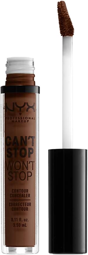 NYX Professional Can’t Stop Won’t Stop Contour Concealer Deep Walnut 24H Matte