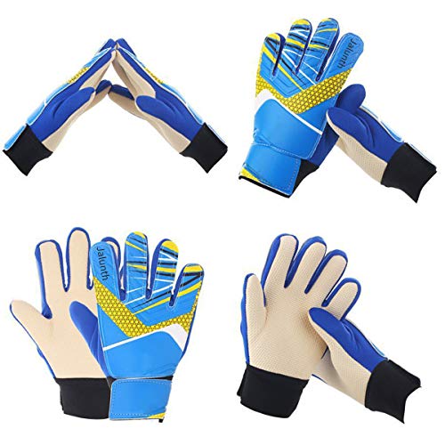 image for Jalunth Goalkeeper Goalie Soccer Gloves - Kids Football Goal Keeper Gl