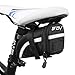 BV Bicycle Strap-On Saddle Bag, Inside Mesh Pocket Bike Seat Bag