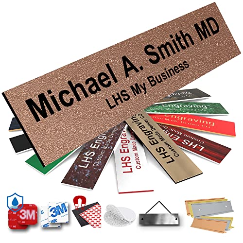 LHS My Business | Engraved Name Plates for Door