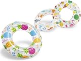 Intex Lively Print Swim Ring 51cm Multi-Colour Octopus Fish Starfish Designs view 4
