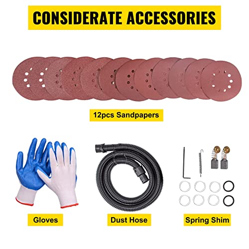 Mophorn Drywall Sander 850W, Variable Speed Wall Sander 8001750RPM