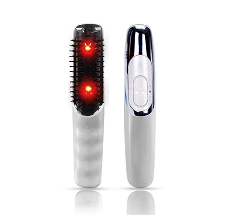 WGE Elektrische Laser Massage Kamm Für Haarwachstum Nachwachsen Haar Verdickung Massaggiatore & Infrarossi