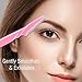 Boao 96 Pieces Eyebrow Razor Eyebrow Shaver Eyebrow Shaper Facial Razor with Precision Cover for Women