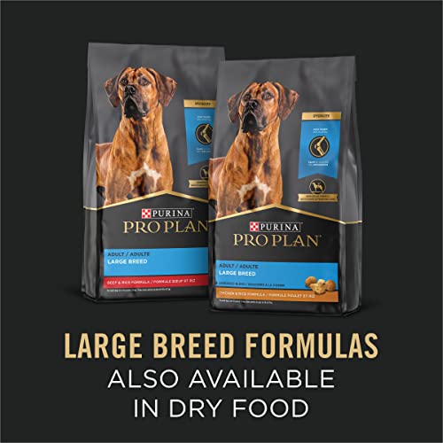 Purina Pro Plan Gravy Wet Dog Food for Large Dogs, Large Breed Chicken