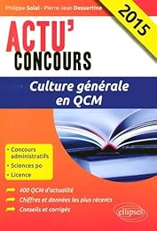 Culture générale 2015 en QCM