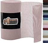 Gorilla Grip Drawer and Shelf Liner, Strong Grip, Non Adhesive Easiest Install Mat, 20 IN x 20 FT, Durable Organization Liners, Kitchen Cabinets Drawers Cupboards, Bathroom Storage Shelves, Light Pink