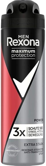Rexona Men Maximum Protection Spray Power Antiperspirant 48hr Sweat Odour 150ml view 1