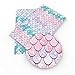 8x13 Inch Dog Footprint Fish Scales Vinyl Synthetic Leather Fabric Sheets - Synthetic Leather Fabric for Wallpaper Coverings- Faux Leather Fabric Yard- Synthetic Leather Fabric for Bows DIY (Style 7)