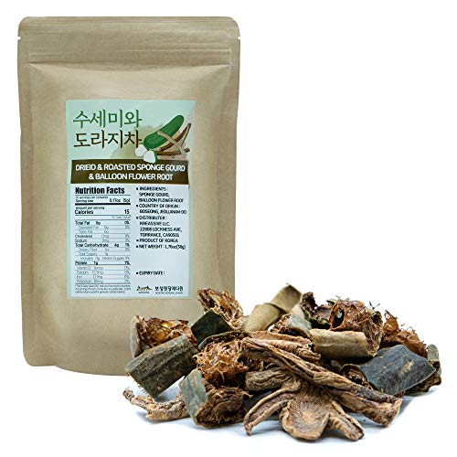 Luffa Gourd And Bellflower Tea Korea Foods Natural Superfood Soothing And Rich Korean Tea Drink High In Fiber K Shoppingmall