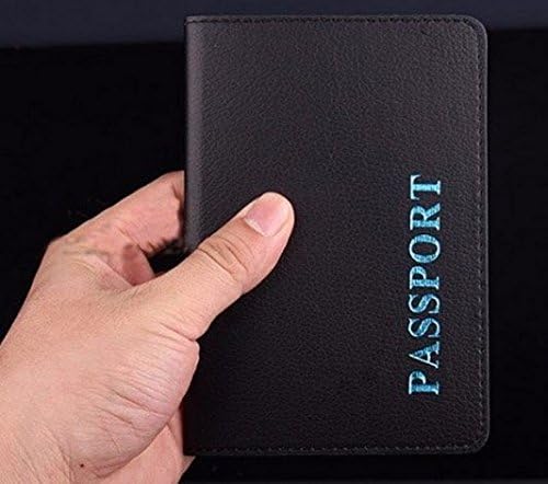Leather Passport Cover - Adventure UnisexTravel Passport Case
