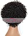 Persephone Brazilian Short Curly Remy Human Hair Wigs For Black Women None Lace Full Machine Made Natural Looking Best Virgin Human Hair Wig Natural Color 130% Density
