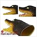 FantasyParty Hand Puppet Realistic Crocodile Role Play Toy Crocodile Latex Puppet for Both Adult and Children Green
