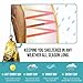 TEBRION 2 x Emergency 2-Adult Mylar Thermal Tent and 4 x Extra Large 63
