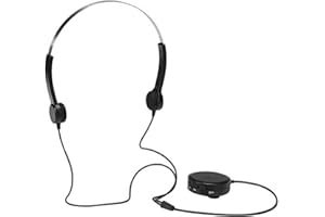 Bone Conduction Headsets Wired Hearing Headphones Hearing Aid Earphone 3.5mm AUX in Audio Cable to Phone Tablet Notebook Fit 