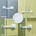 Baby Safety Locks - Younik Child/Baby Safety Cupboard Locks with Adjustable Strap, 3M Adhesive and Latch System for Cabinets, Drawers, Toilet Seat, Fridge & Oven | No Drilling Required-6 Pack