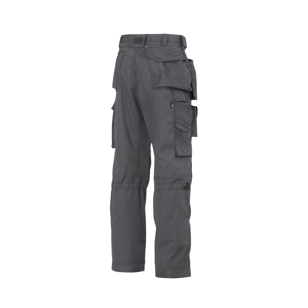 Snickers 32235804062 Size 62 Floor Layer Trousers - Steel Grey/Black