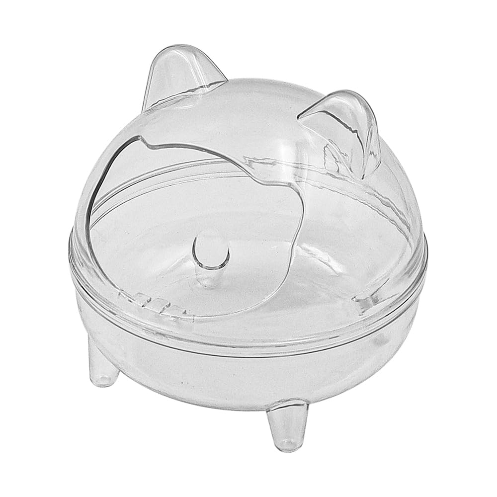 Tiardey Large Hamster Sand Bath, Hamster Sand Bath Container, Hamster Sandpit, Hamster Bathroom for Syrian Hedgehog, Guinea Pigs, Chipmunks(Large)