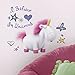 RoomMates Minions Despicable Me 3 I Believe In Unicorns Giant Peel and Stick Wall Decals by RoomMates, RMK3566GM