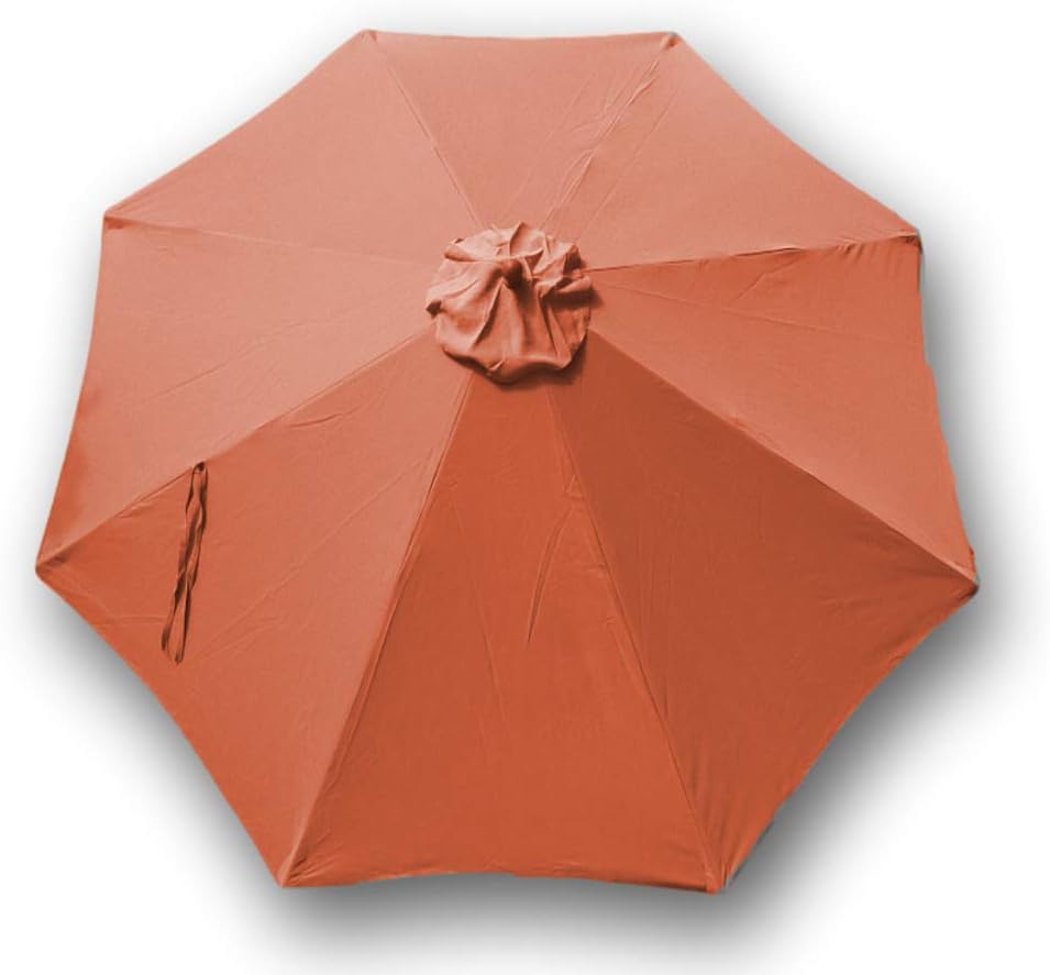 Amazon Com Formosa Covers Replacement Umbrella Canopy For 11ft 8 Rib Outdoor Market Or Patio In Terra Canopy Only Furniture Decor
