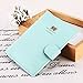 Travel Journey Passport ID Card Holder Case Cover Purse and Passport case (Bows Baby Blue)