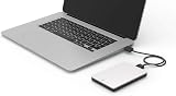 Sonnics 500GB USB 3.0 External Portable Hard Drive Silver view 4