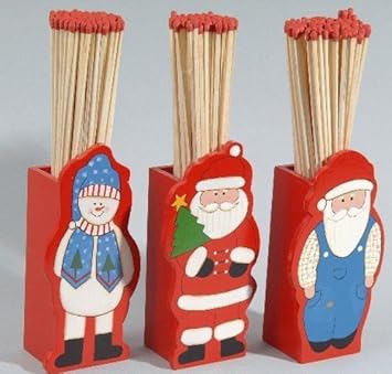 100 Kamin - Streichhölzer 28cm in dekorativer Holzbox #XW461304: Amazon