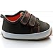 Kuner Baby Boys Girls Cotton Rubber Sole Outdoor Sneaker First Walkers Shoes (12.5cm(9-15months)) Dark Green