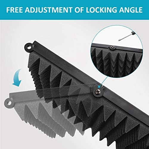 Microphone isolation shield with blowout material, worth $56.99