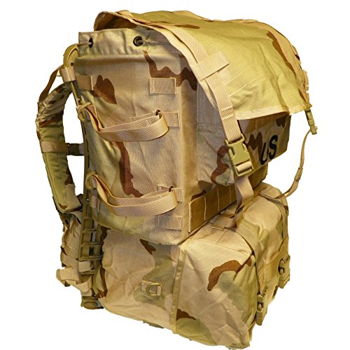 US Molle 2 Large Desert Ruck Sack Main Bag Back Pack Frame Shoulder