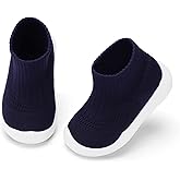 Engtoy Baby Shoes Sock Shoes Baby Walking Shoes Infant Non-Slip Breathable Slippers with Soft Rubber Sole Baby Boys Girls Slip On Sneakers