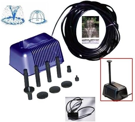 Solar Panel 6 Watts With Submersible Pond Pump Combo Flow Stabilizer Unit
