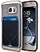 Caseology Messenger for Samsung Galaxy S7 Case (2016) - Leather Card Holder - Navy Blue