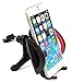Car Mount, Liger&reg; Universal Car Air Vent Mount Holder / Cradle - Compatible with All Smartphones, including IPhone 4, 4S, 5, 5S, 5C, 6, 6 Plus - Samsung Galaxy S3, S4, S5 - Galaxy Notes primary
