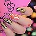 Hot Gold 3D Nail Art Stickers Decals,108pcs/sheet Top Quality Metallic Flowers Mixed Designs Nail Tips Accessory Decoration Tool