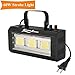 Strobe Light,SOLMORE 60W LED DJ Party Lights Stage Lighting with Sound Activated and Speed Control for Halloween Wedding Birthdays Party DJ Club Disco KTV Bars AC 100-240V