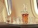 Ashcroft Empire 5 Piece Whiskey Decanter Set | 100% Lead Free | Ultra Clarity | Luxury Glasses | Crown Whiskey Glass
