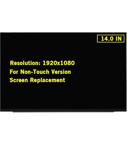Display LCD Di Ricambio Per Dell Latitude 14 5440 - Schermo 14" FHD 1920x1080 IPS Non Touch