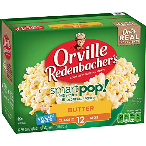 Orville Redenbacher's SmartPop! Butter Microwave Popcorn, 2.69 Ounce Classic Bag, 12-Count, Pack of 6 - Thumbnail 3