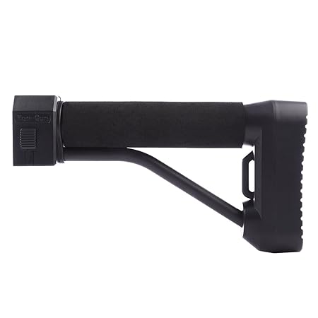 Schulterstütze, Vicoki Modifiziertes verstärktes ABS Schulter Lager für Nerf (Schwarz)