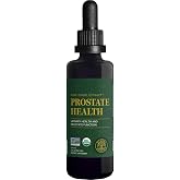 Global Healing Organic Prostate Health - Mens Health Supplement - Prostate Supplements Help Urinary Bladder Control, Frequent Urination Relief Reduces Bathroom Trips - 2 Fl Oz