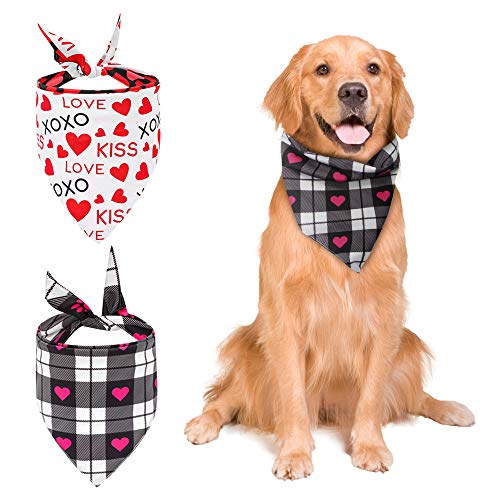 2 Pañuelo Para Perro, Bufanda Triangular Para Perro, Suave | Envío Gratis