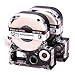 LK LC Label Tape Cartridge Compatible Epson Labelworks printers, Black On White ,1/2
