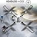 SIMREX X500 Drone RC Quadcopter Altitude Hold Headless RTF 3D 360 Degree Flips & Rolls 6-Axis Gyro 4CH 2.4Ghz Remote Control Helicopter Height Hold Steady Super Easy Fly for Training.