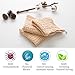 MUKIN Baby Muslin Washcloths – 100% Organic Cotton - Baby Face Towel Set – Reusable Baby Wipes and Muslin Washcloth Set for Newborn Baby - Baby Registry as Shower Gift. (6 Pack) (10''x10'')