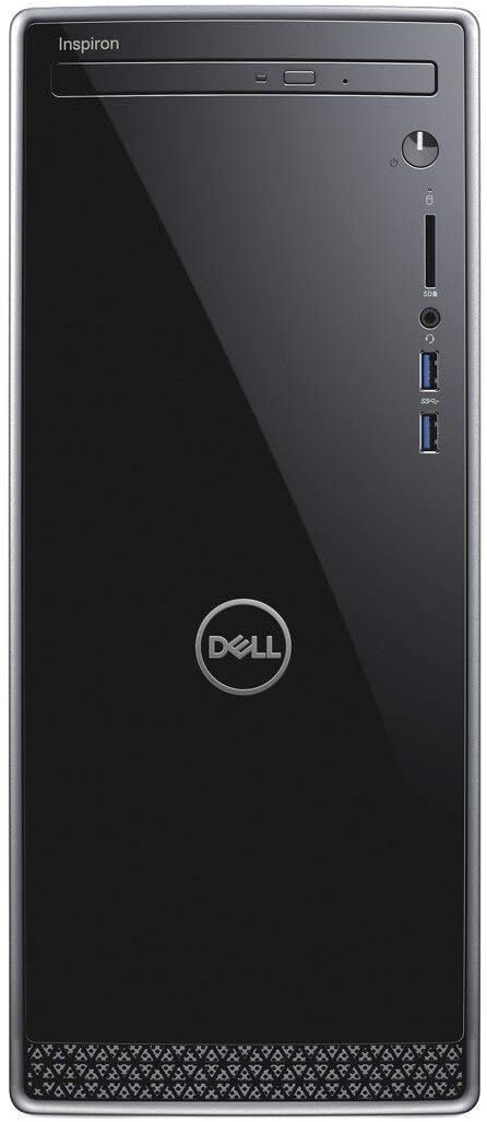 Dell Inspiron High Performance Desktop, Intel Core i5-9400 Processor, 8GB RAM, 512GB SSD, HDMI, VGA, USB 3.1, 5-in-1 Card Reader, Wireless+Bluetooth, Windows 10