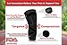 Knee Brace Compression Sleeve with Strap for Best Support & Pain Relief for Meniscus Tear, Arthritis, Running, Basketball, MCL, Jogging and Recovery for Men & Women (Black, Large)